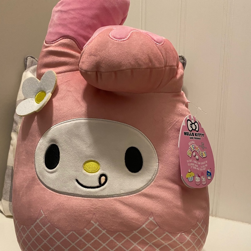 My Melody Hello Kitty Squishmallow